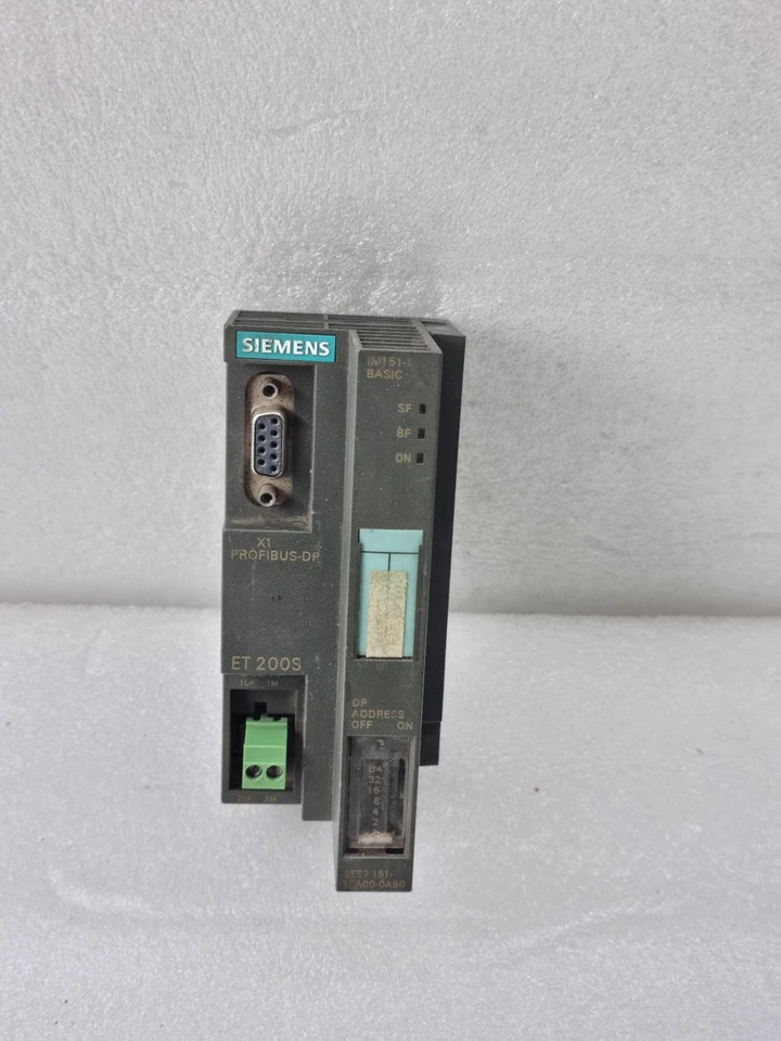 SIEMENS IM151-1 BASIC ET200S 6ES7 151-1CA00-0AB0 WITH 6ES7 193-4JA00-0AA0-ERROR